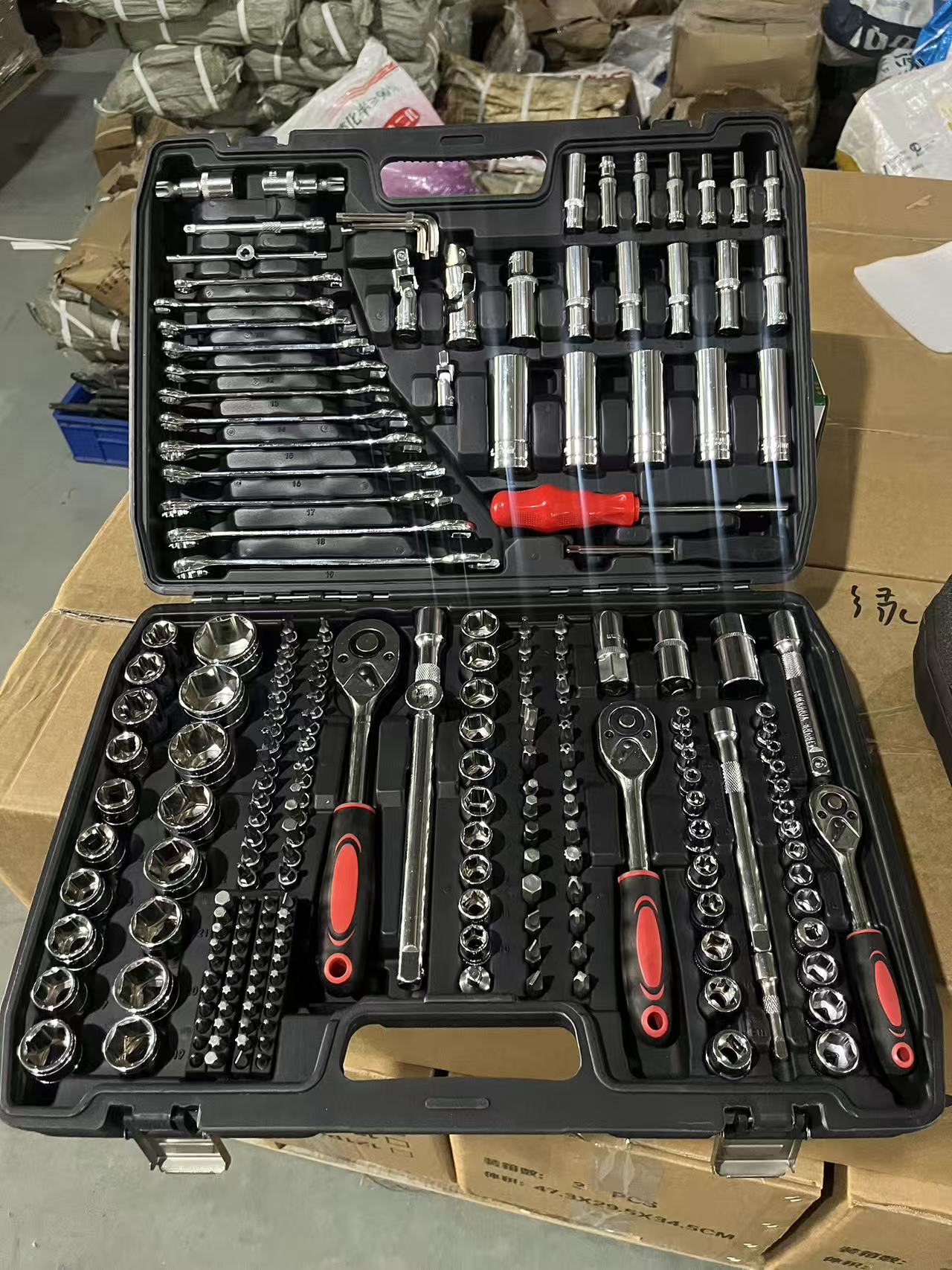 Power Tools Diy - 216-Piece DIY Auto Repair Tool Kit