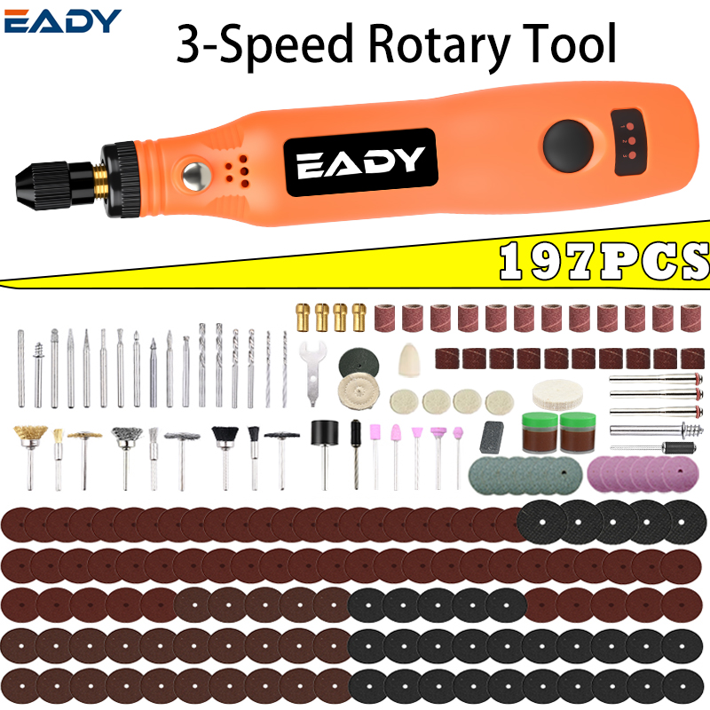 Power Tools Diy - USB Cordless Rotary Tool Kit –