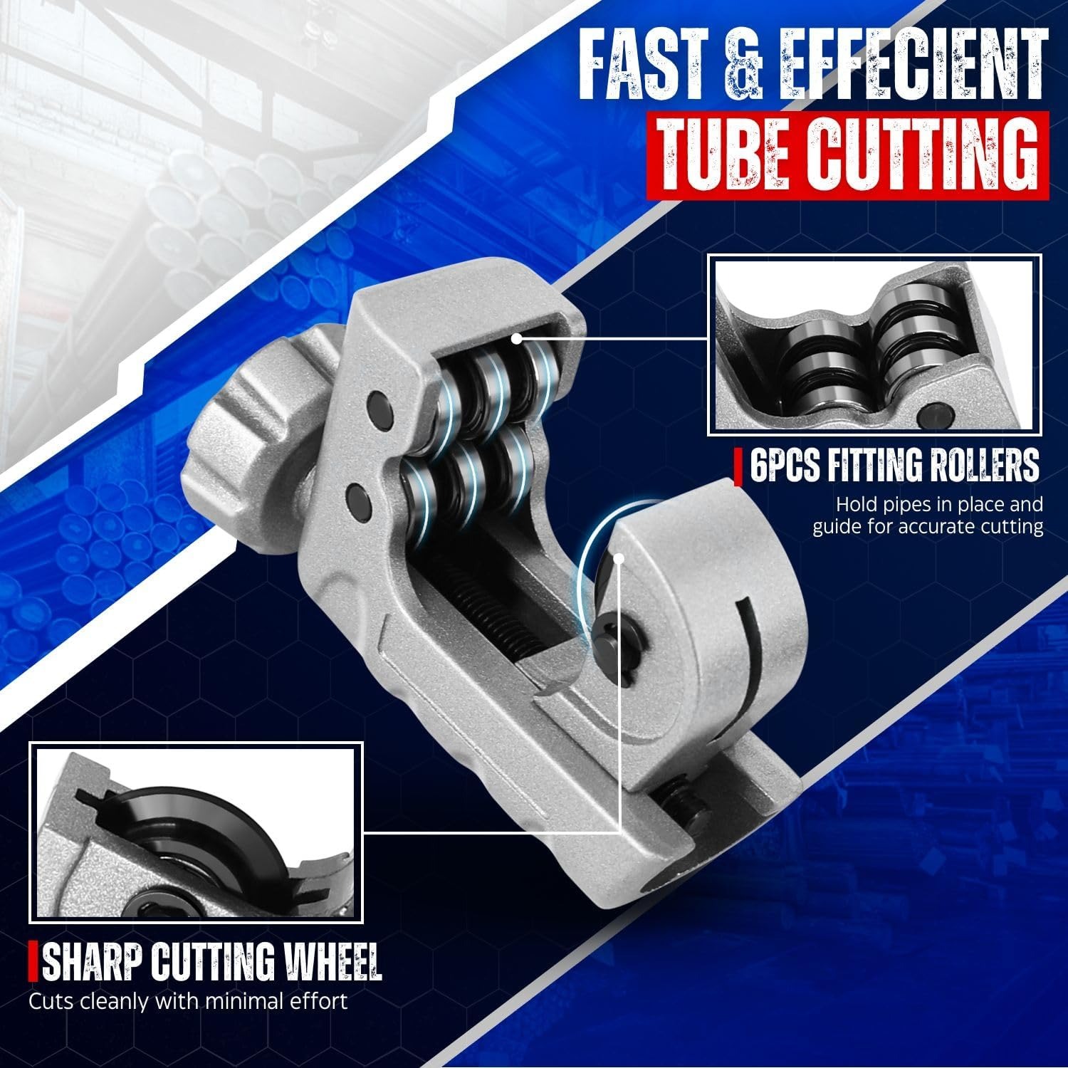 Bearing-type Pipe Cutter Rotar - огляд і ціна Power Tools Plumbing