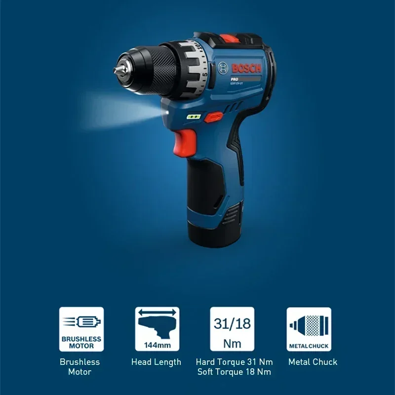 BOSCH GSR12V-31 Cordless Elect - огляд і ціна Cordless Drill Driver