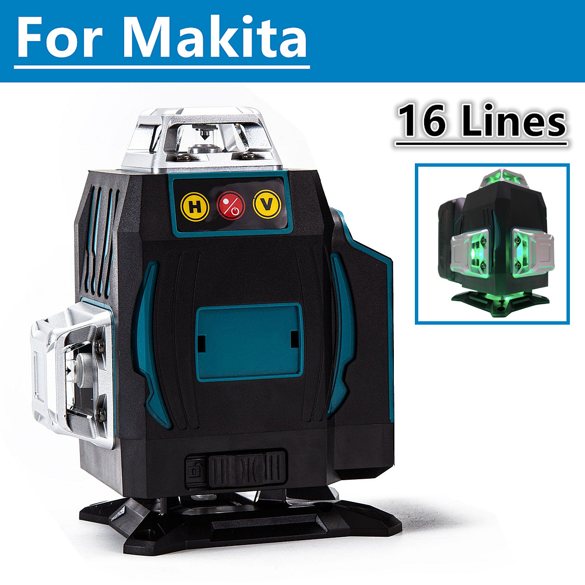 For Makita 18V Battery 16 Line - огляд і ціна Power Tools Green Color