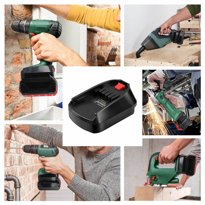 Battery Adapter For Bosch/Dewa - огляд і ціна Power Tools Green Color