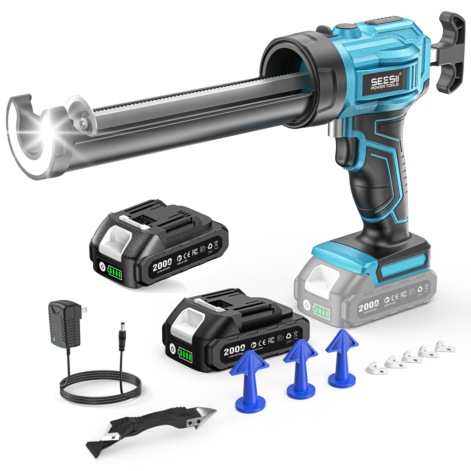 SEESII Electric Caulking Gun N - огляд і ціна Power Tools Diy