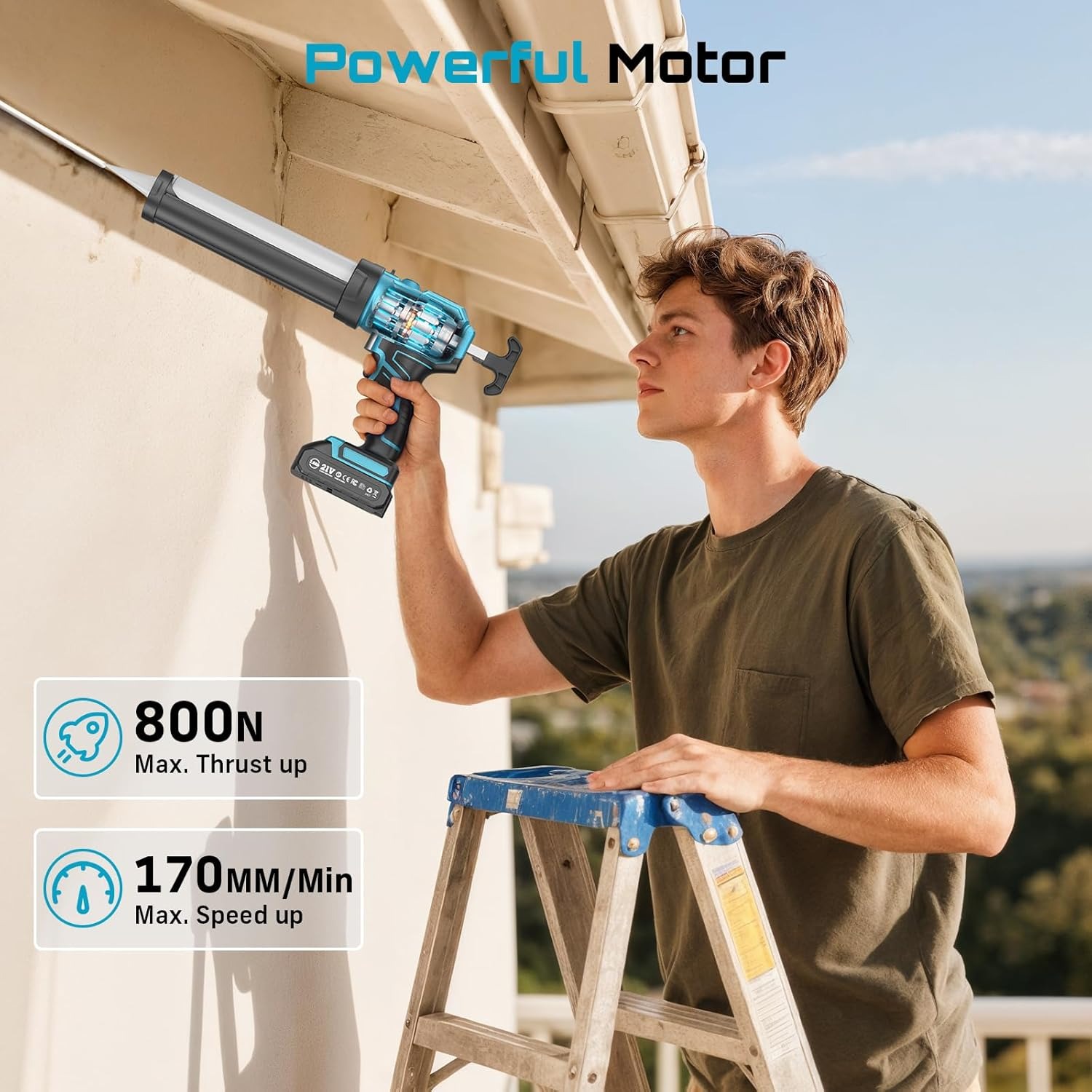 SEESII Electric Caulking Gun N - огляд і ціна Power Tools Diy