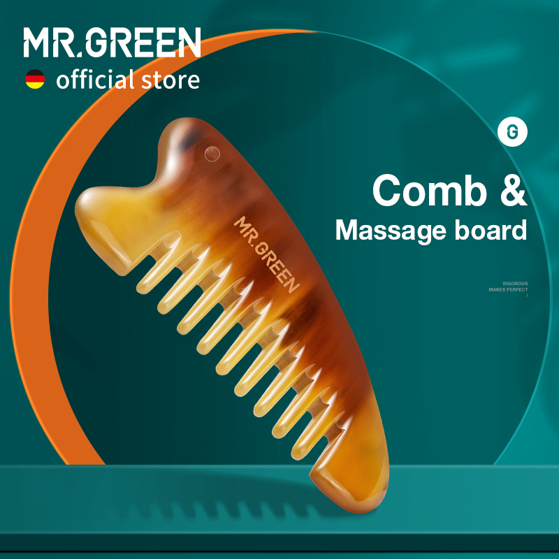 MR.GREEN Comb With Guasha Scra - огляд і ціна Power Tools Green Color