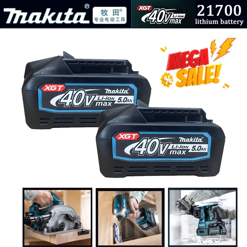100% NEW  Makita 40V Max 5.0Ah - огляд і ціна Makita Power Tools Xgt