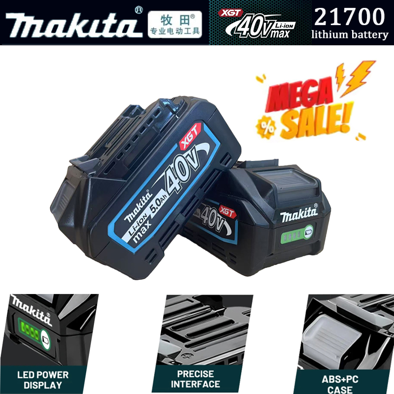 100% NEW  Makita 40V Max 5.0Ah - огляд і ціна Makita Power Tools Xgt