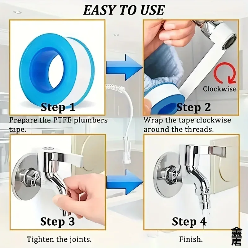10 PCS Seal Tape Thread Seal W - огляд і ціна Power Tools Plumbing