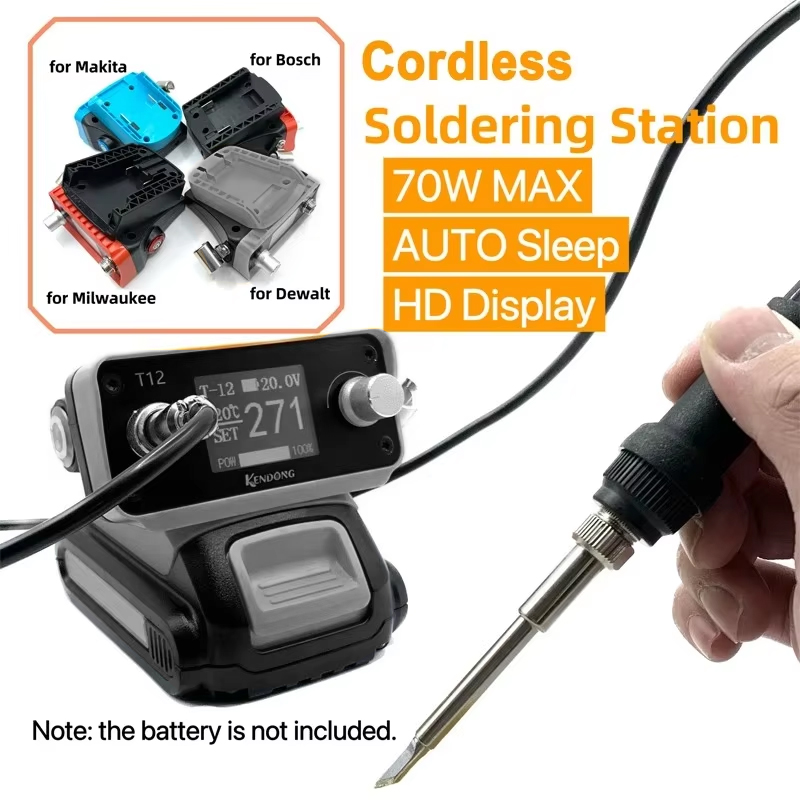 70W T12 Cordless Soldering Sta - огляд і ціна Milwaukee Drill M12 Fuel