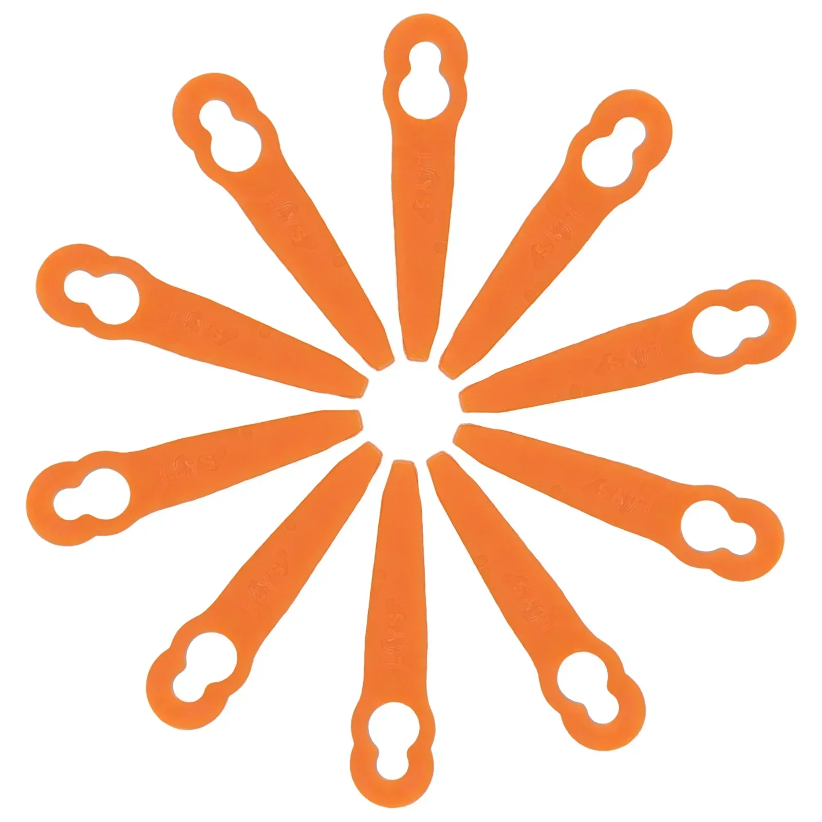 40pcs Plastic Blades Lawn Mowe - огляд і ціна Power Tools Orange