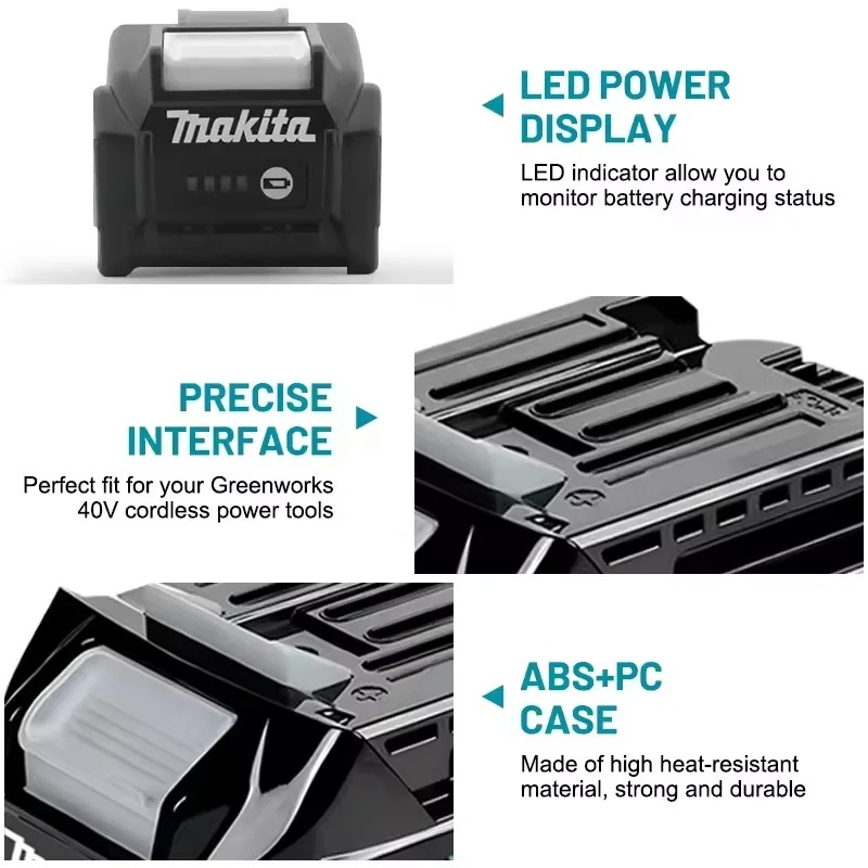Makita 40V Max 5.0Ah Lithium B - огляд і ціна Makita Power Tools Xgt