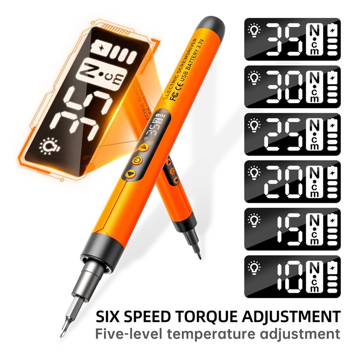 DT81 Electric Screwdriver 47 i - огляд і ціна Power Tools Orange