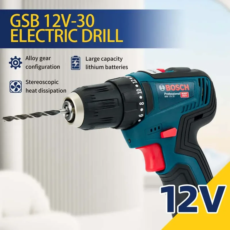 Bosch-GSB 12V-30 Professional  - огляд і ціна Cordless Drill Driver