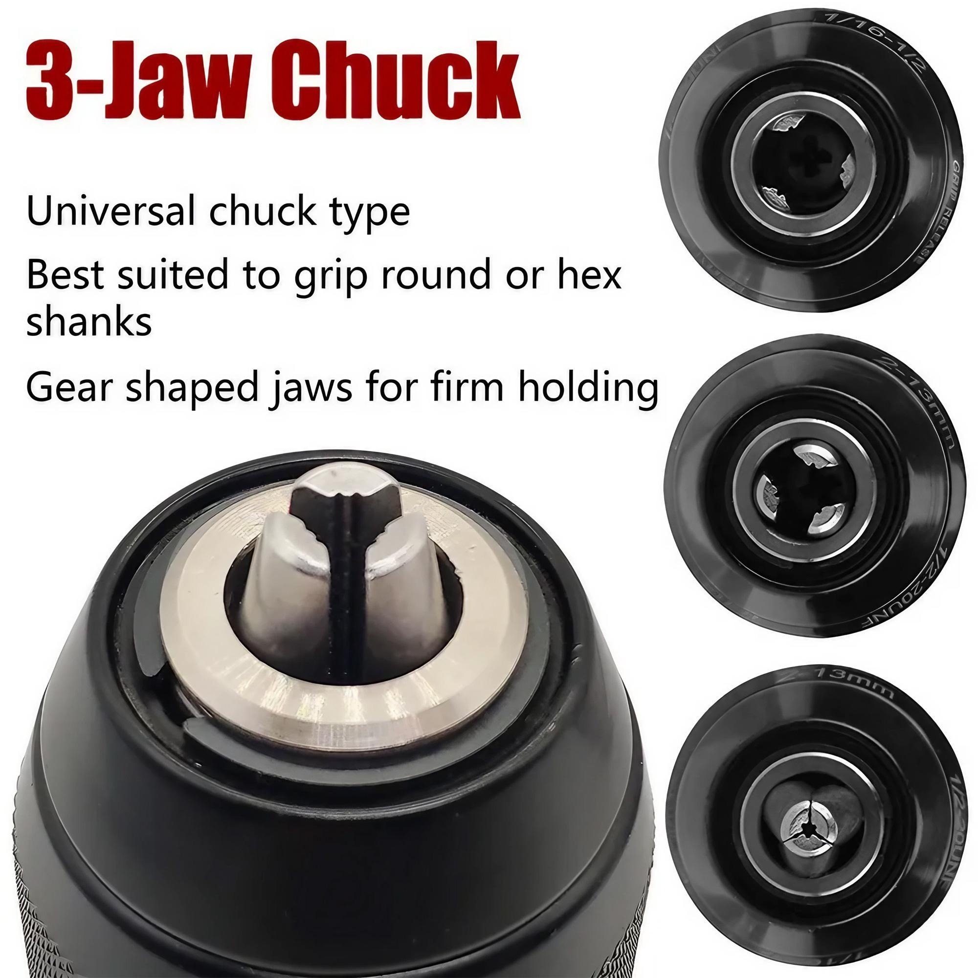 Keyless Drill Chuck Impact Dri - огляд і ціна Power Z Tools