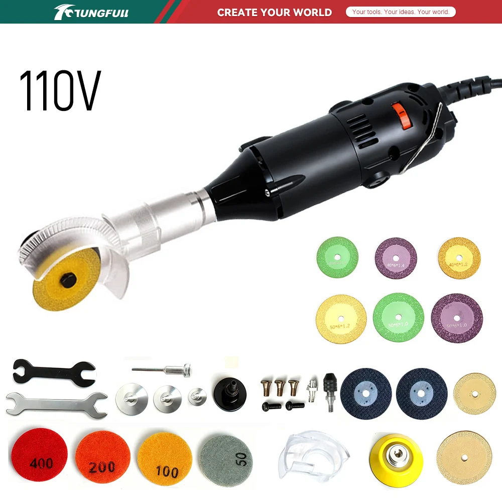 TUNGFULL 110V Mini Angle Grind - огляд і ціна Power Tools Diy