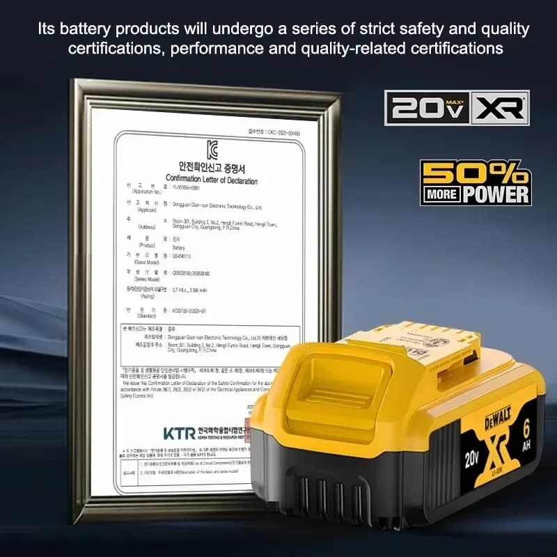 DeWALT XR 100% Original Batter - огляд і ціна Dewalt Power Tools Xr