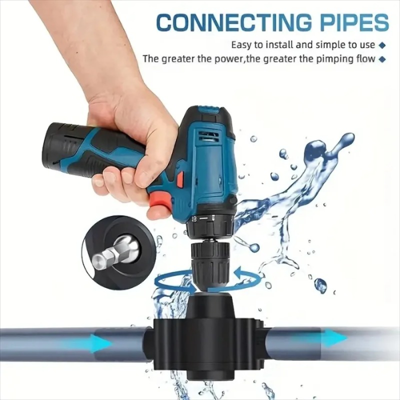 Portable Electric Drill Pump S - огляд і ціна Power Tools Plumbing