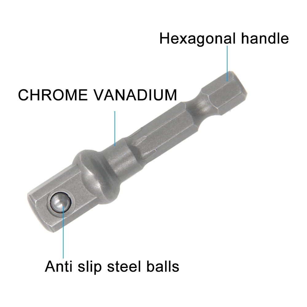 3PC natural hexagonal handle e - огляд і ціна Power Tools Plumbing