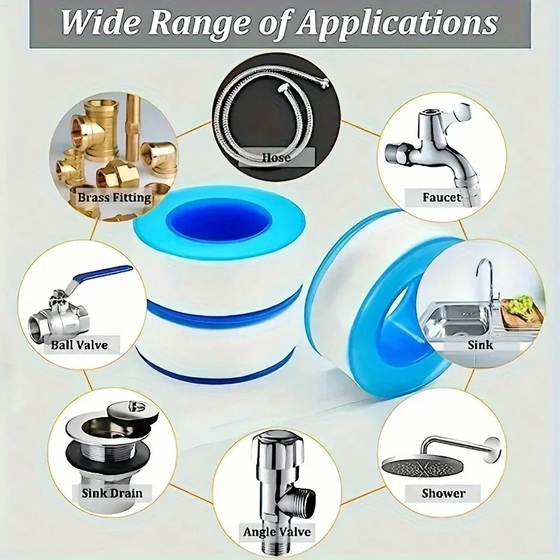 1-20pc Faucet Sealing Thread T - огляд і ціна Power Tools Plumbing